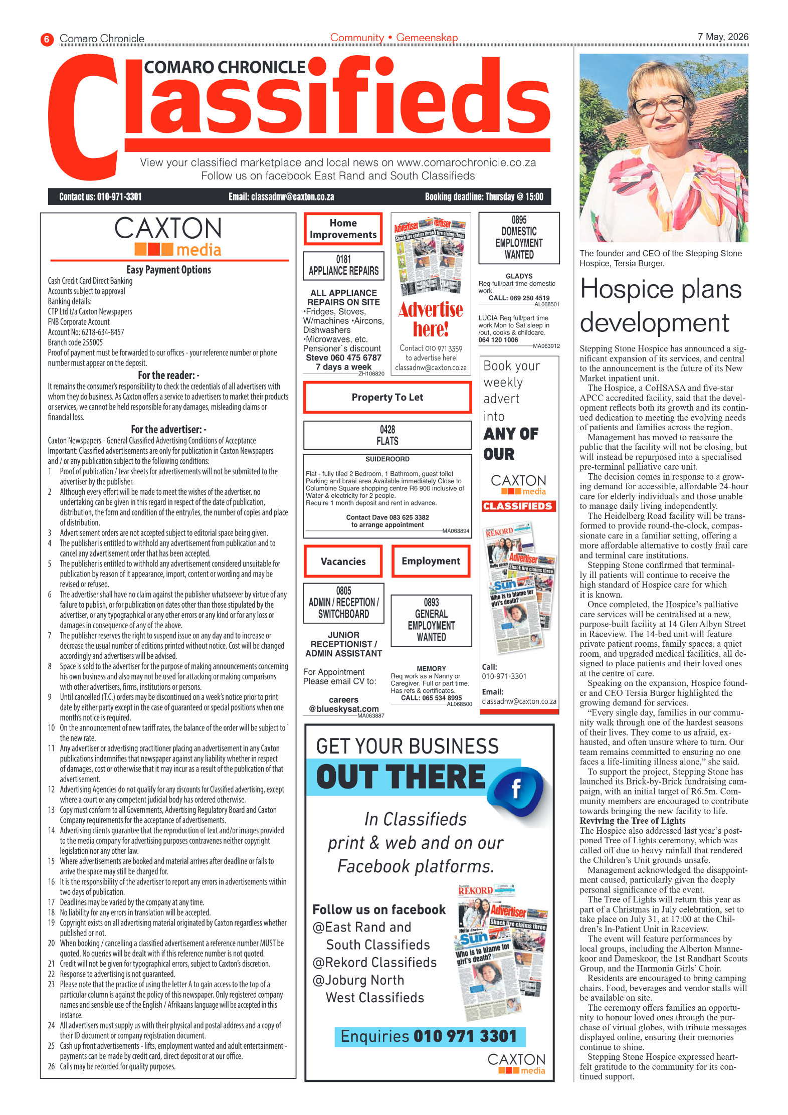 Comaro Chronicle 7 May 2026 page 6