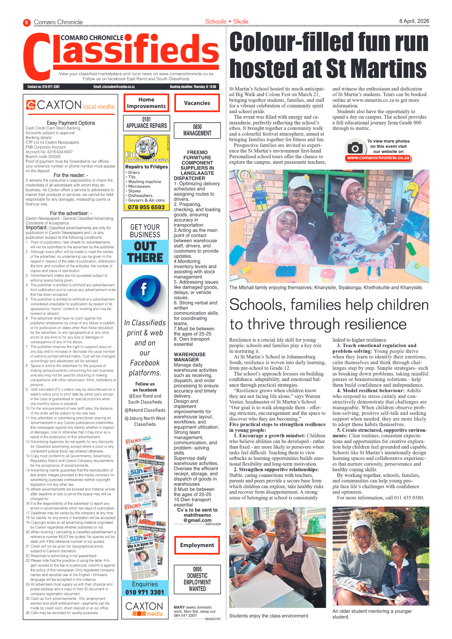 Comaro Chronicle 8 April 2026 page 10