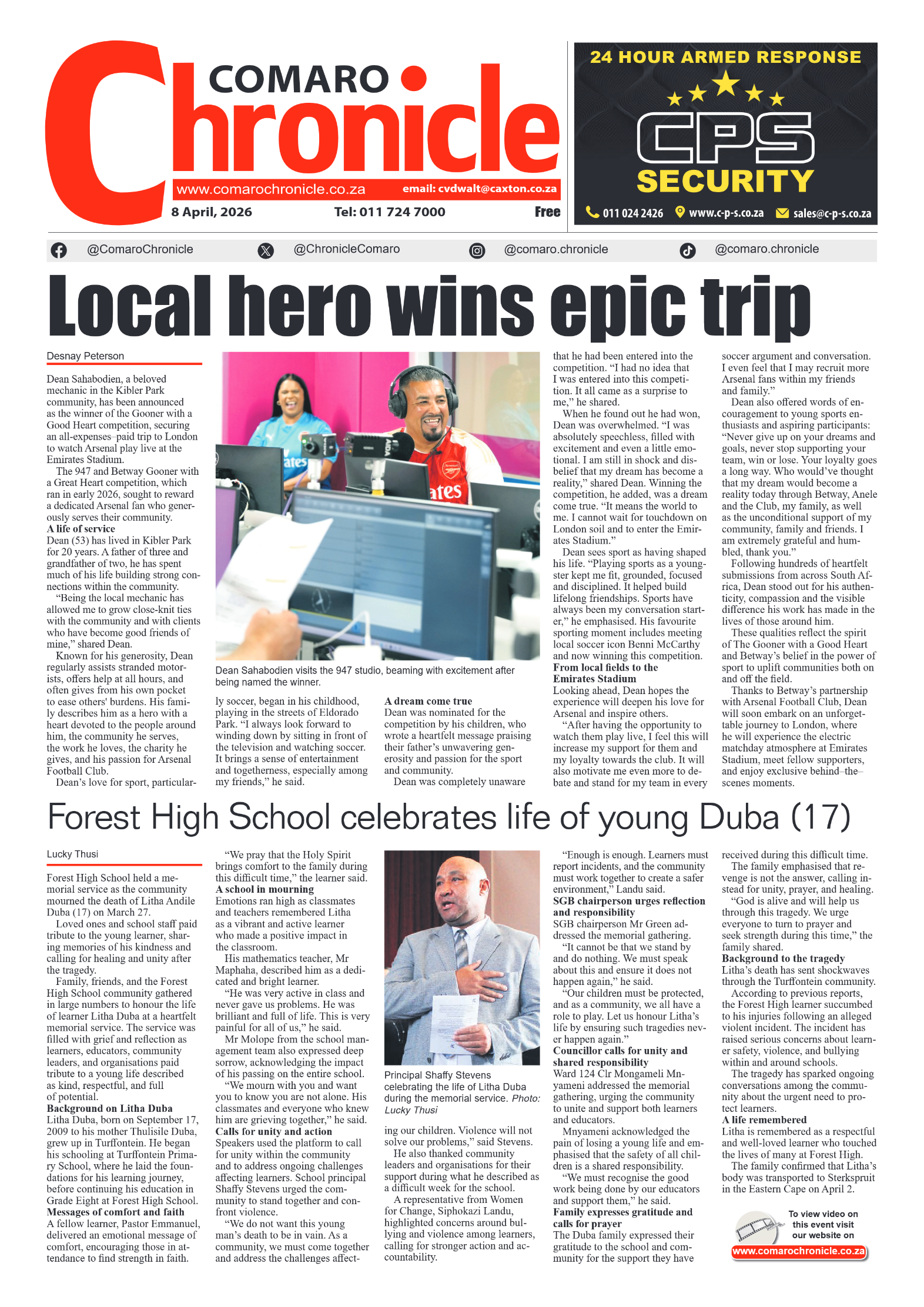 Comaro Chronicle 8 April 2026 page 3