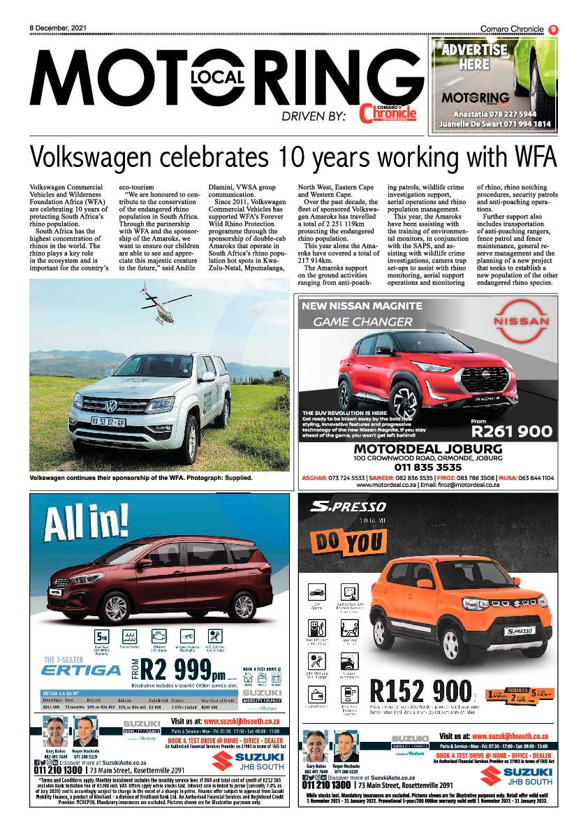 Comaro Chronicle 8 December 2021 page 13