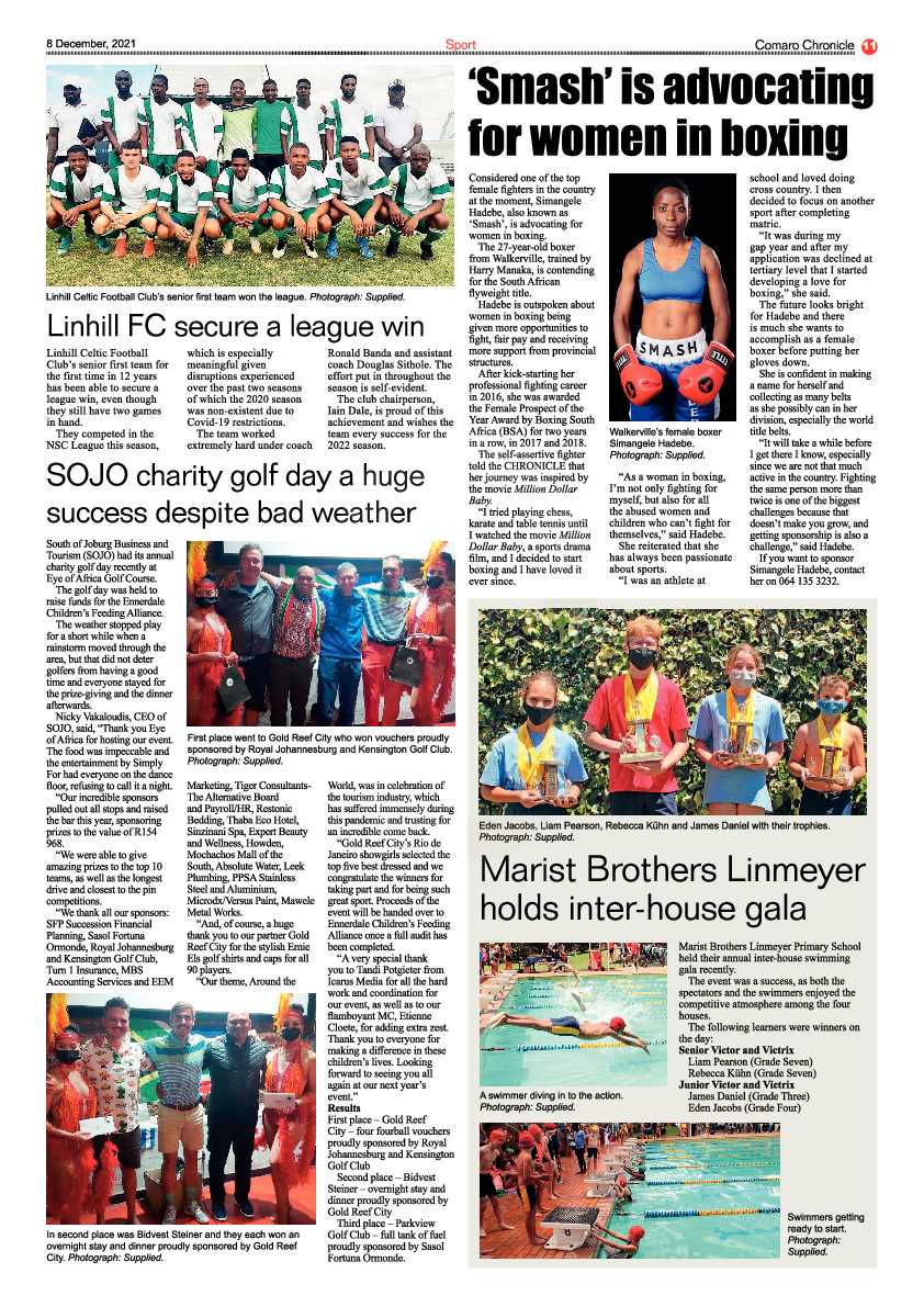 Comaro Chronicle 8 December 2021 page 15