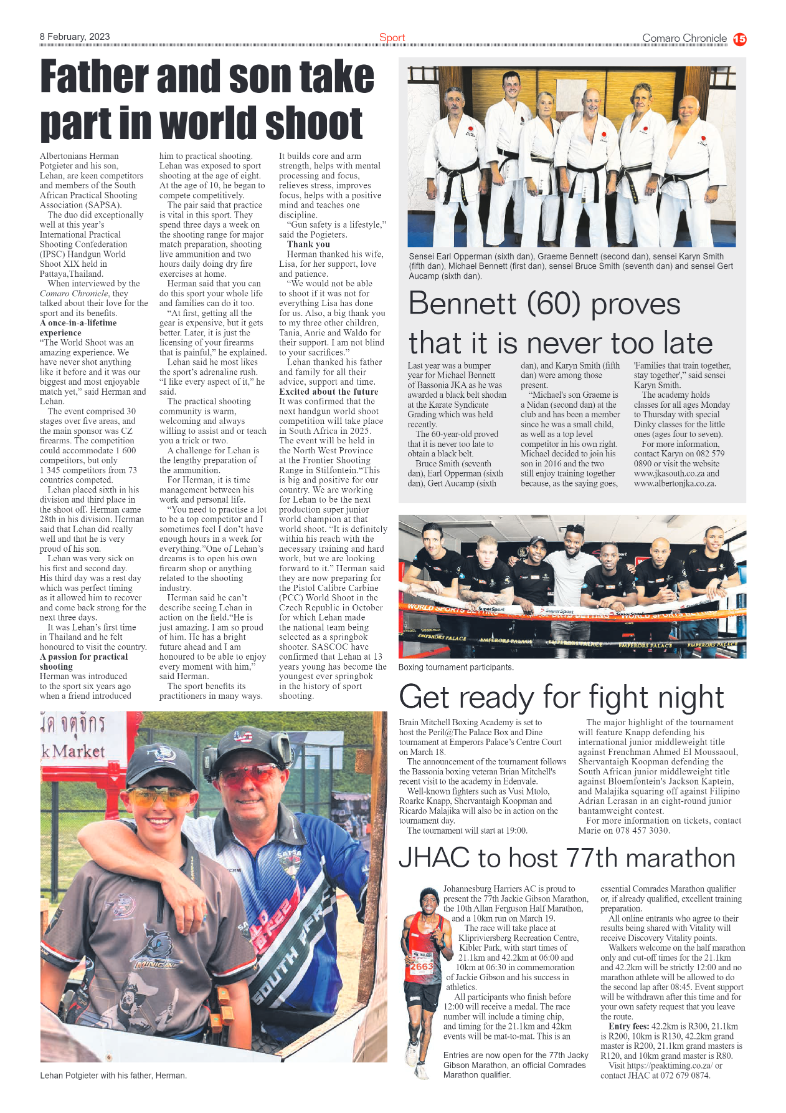 Comaro Chronicle 8 February 2023 page 15