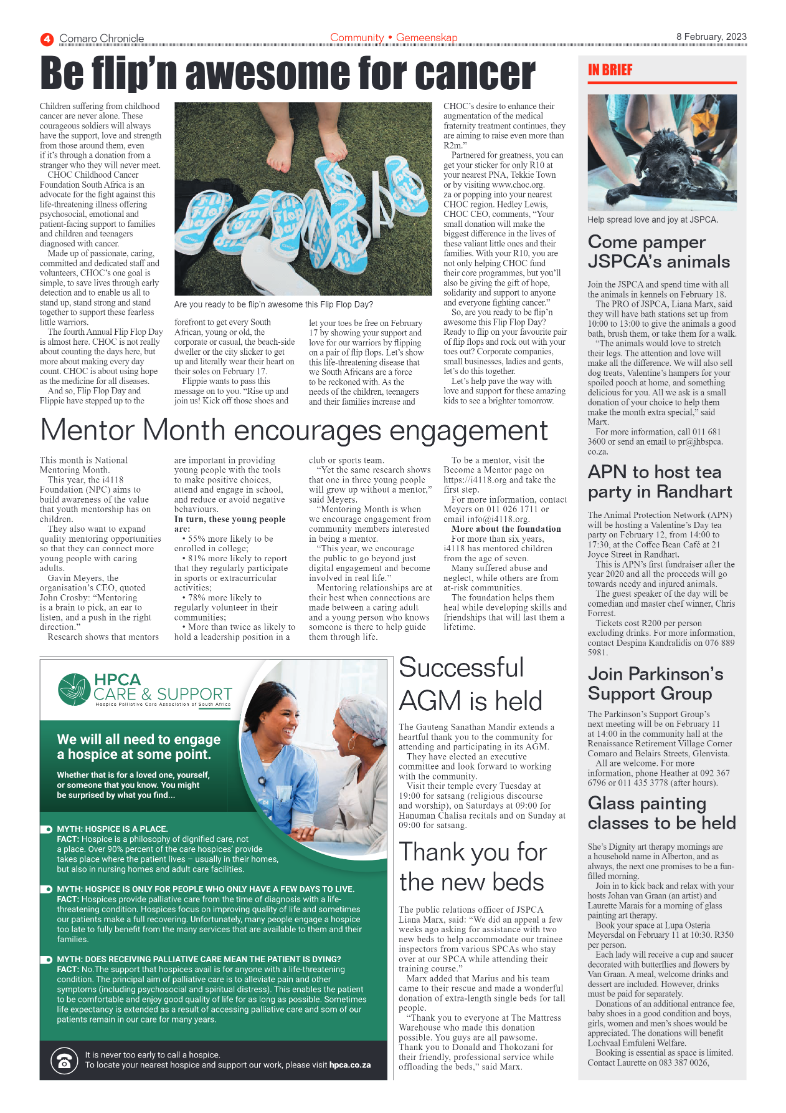 Comaro Chronicle 8 February 2023 page 4