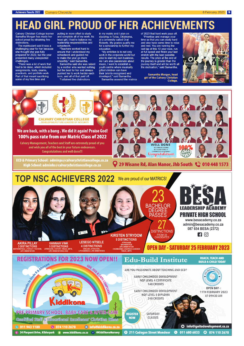 Comaro Chronicle 8 February 2023 page 9
