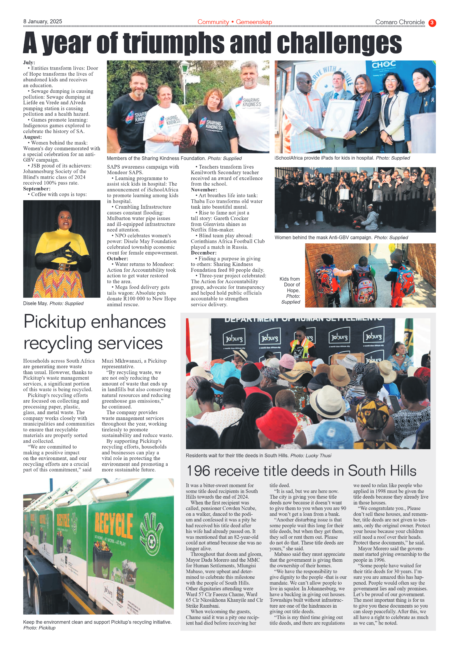 Comaro Chronicle 8 January 2025 page 3