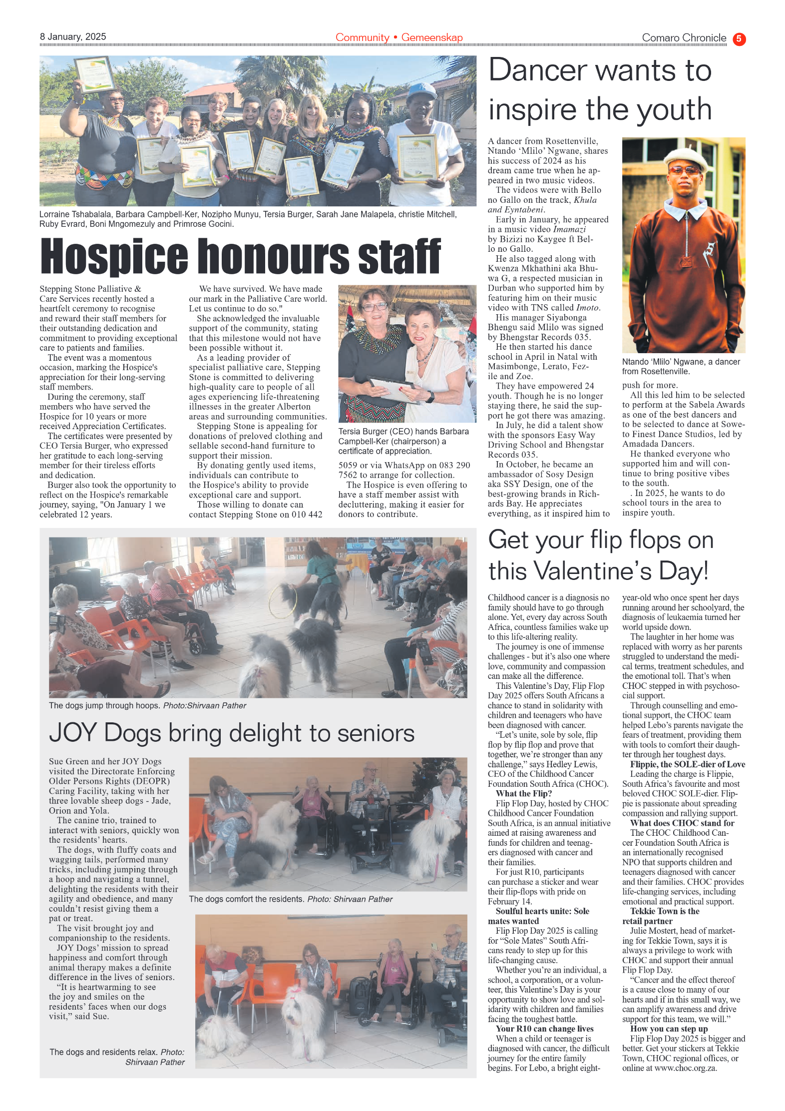 Comaro Chronicle 8 January 2025 page 5