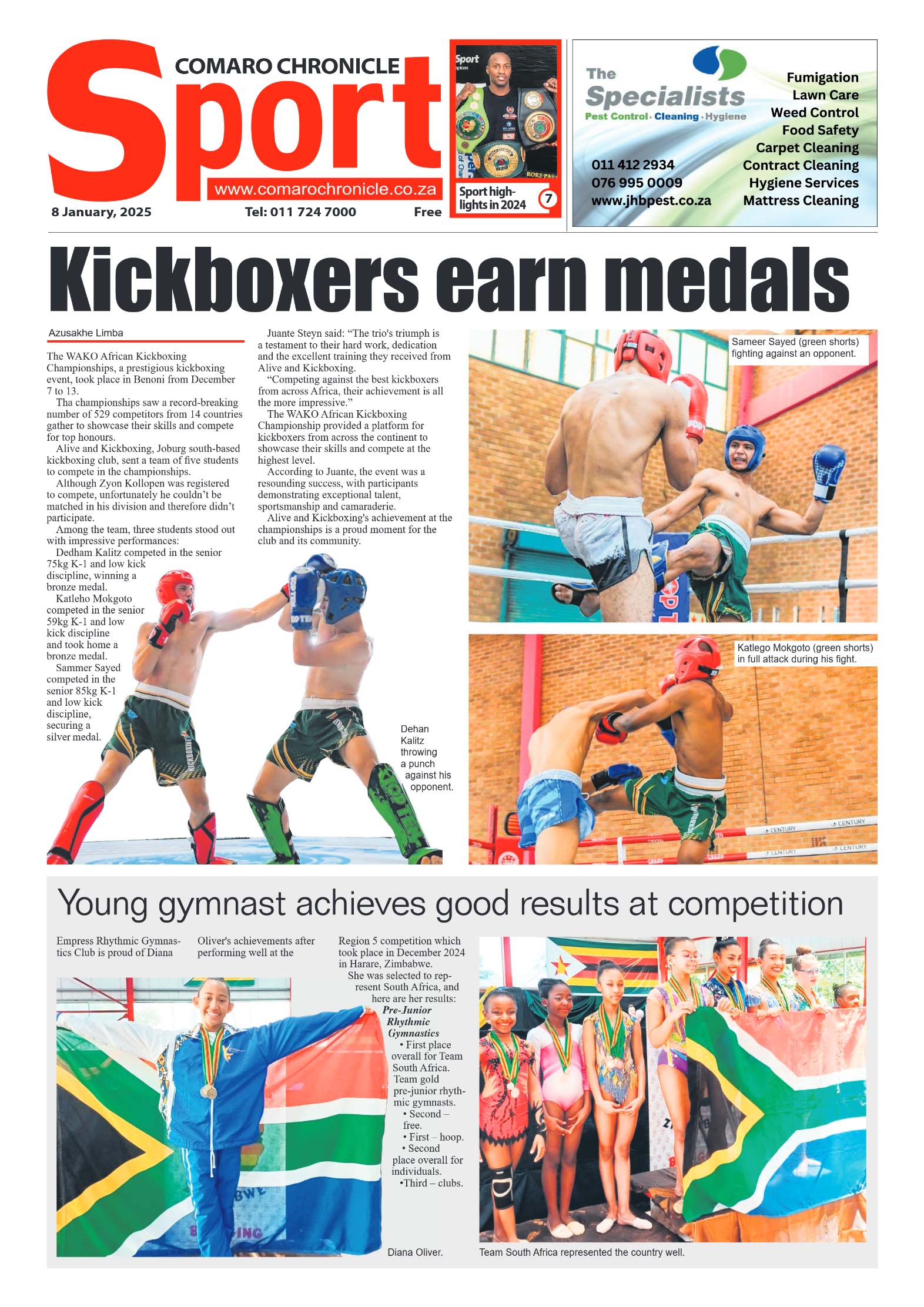 Comaro Chronicle 8 January 2025 page 8
