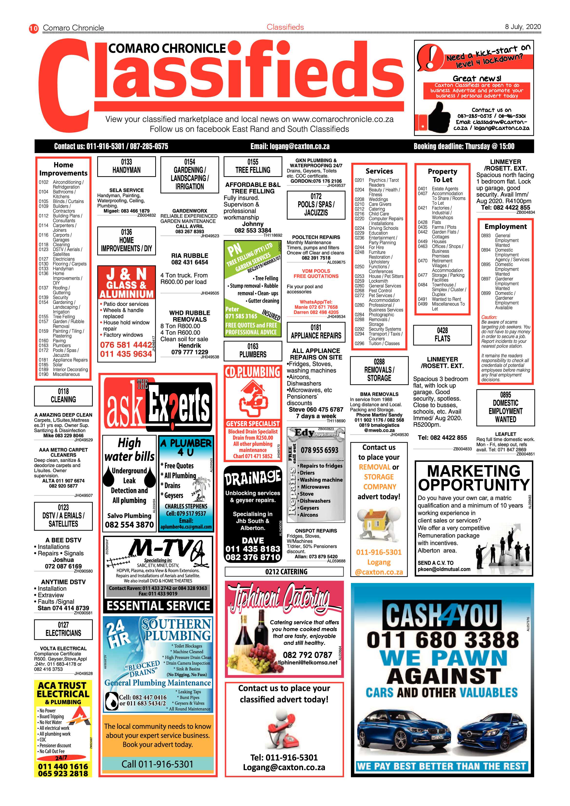 Comaro Chronicle 08 July 2020 page 10