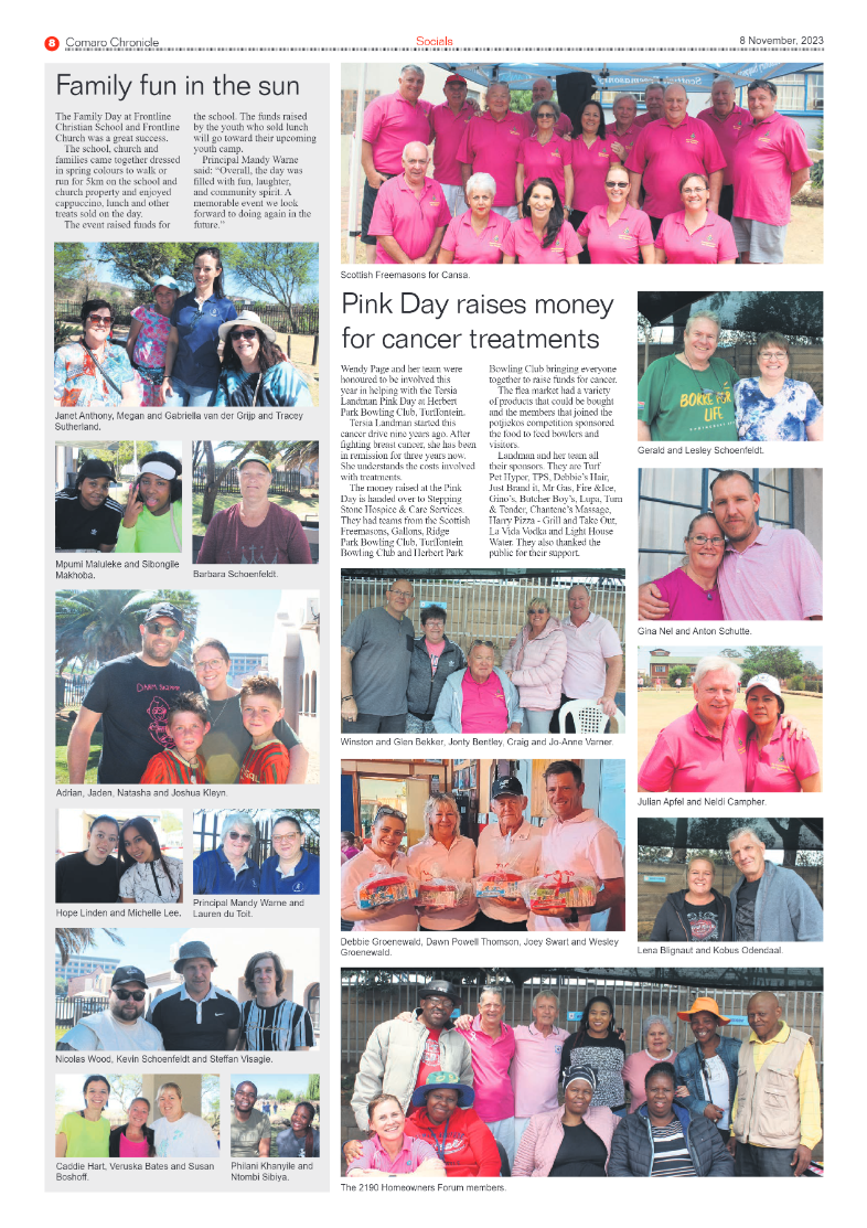 Comaro Chronicle 8 November 2023 page 8