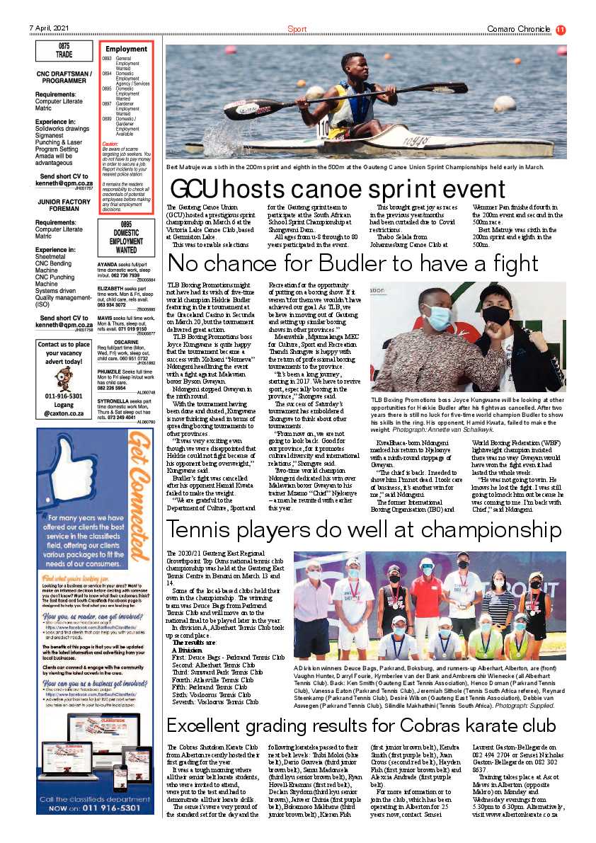Comaro Chronicle 9 April 2021 page 11