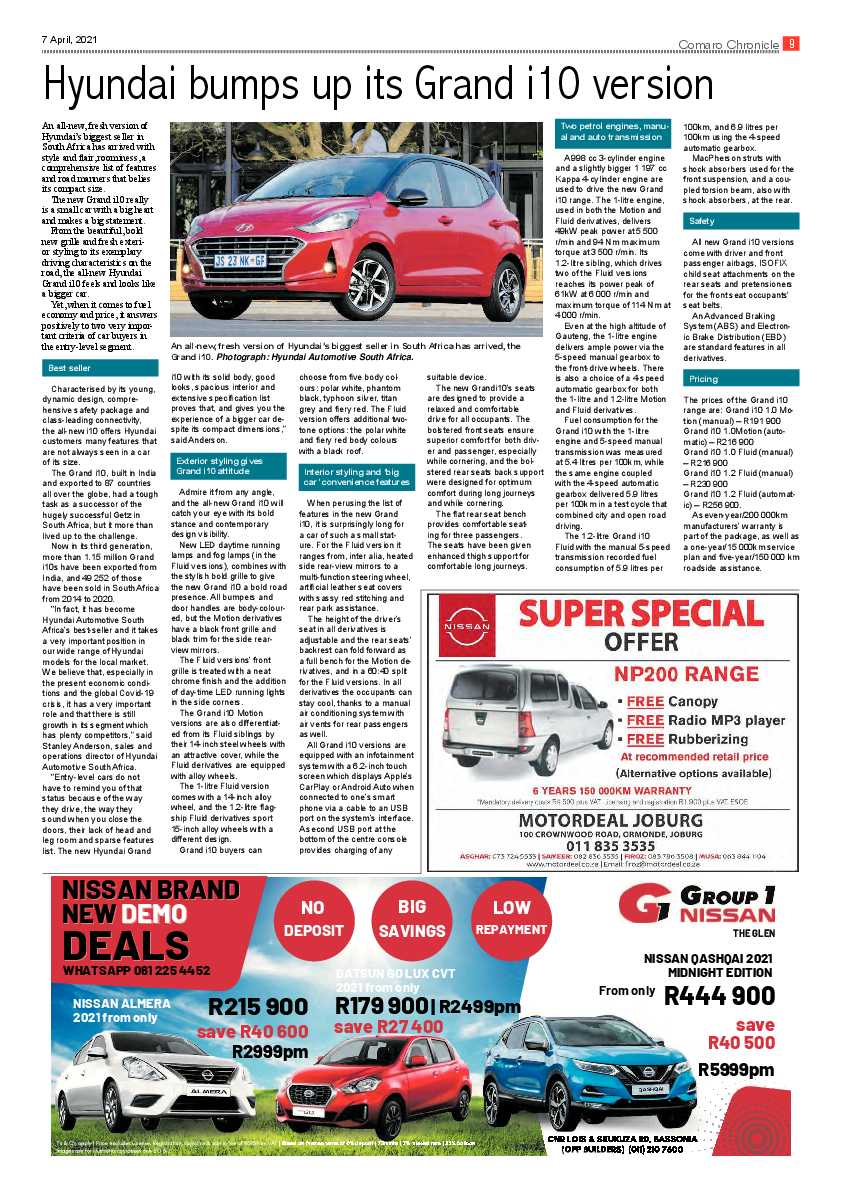 Comaro Chronicle 9 April 2021 page 9