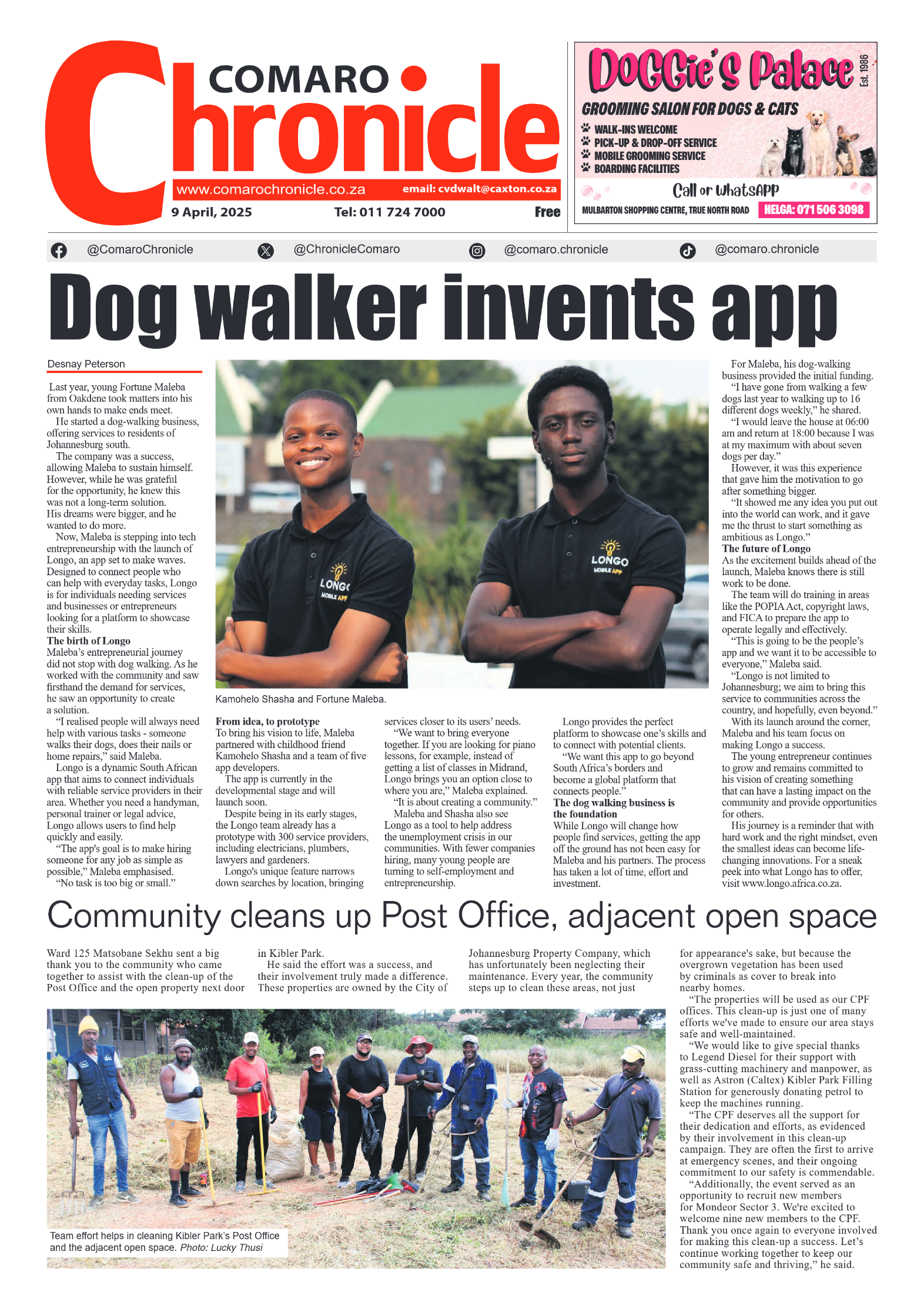 Comaro Chronicle 9 April 2025 page 3