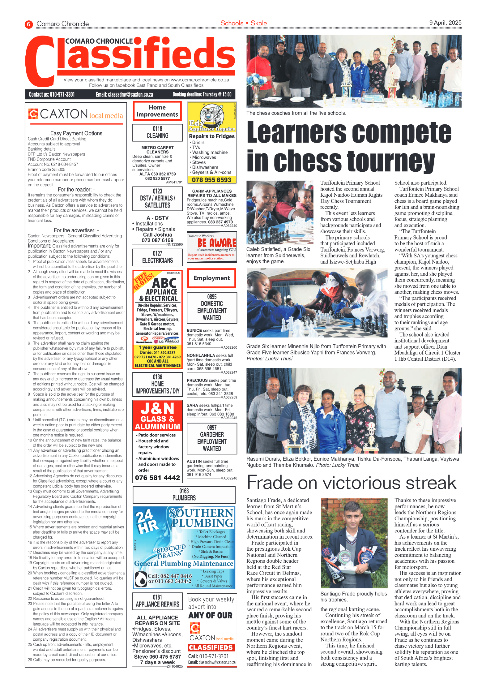 Comaro Chronicle 9 April 2025 page 8
