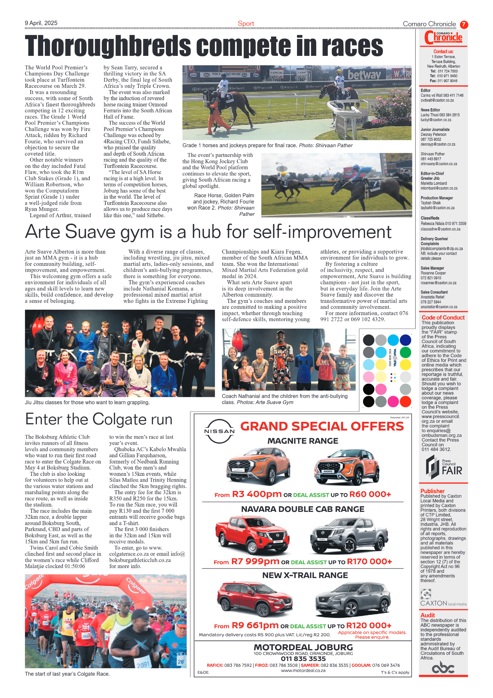 Comaro Chronicle 9 April 2025 page 9