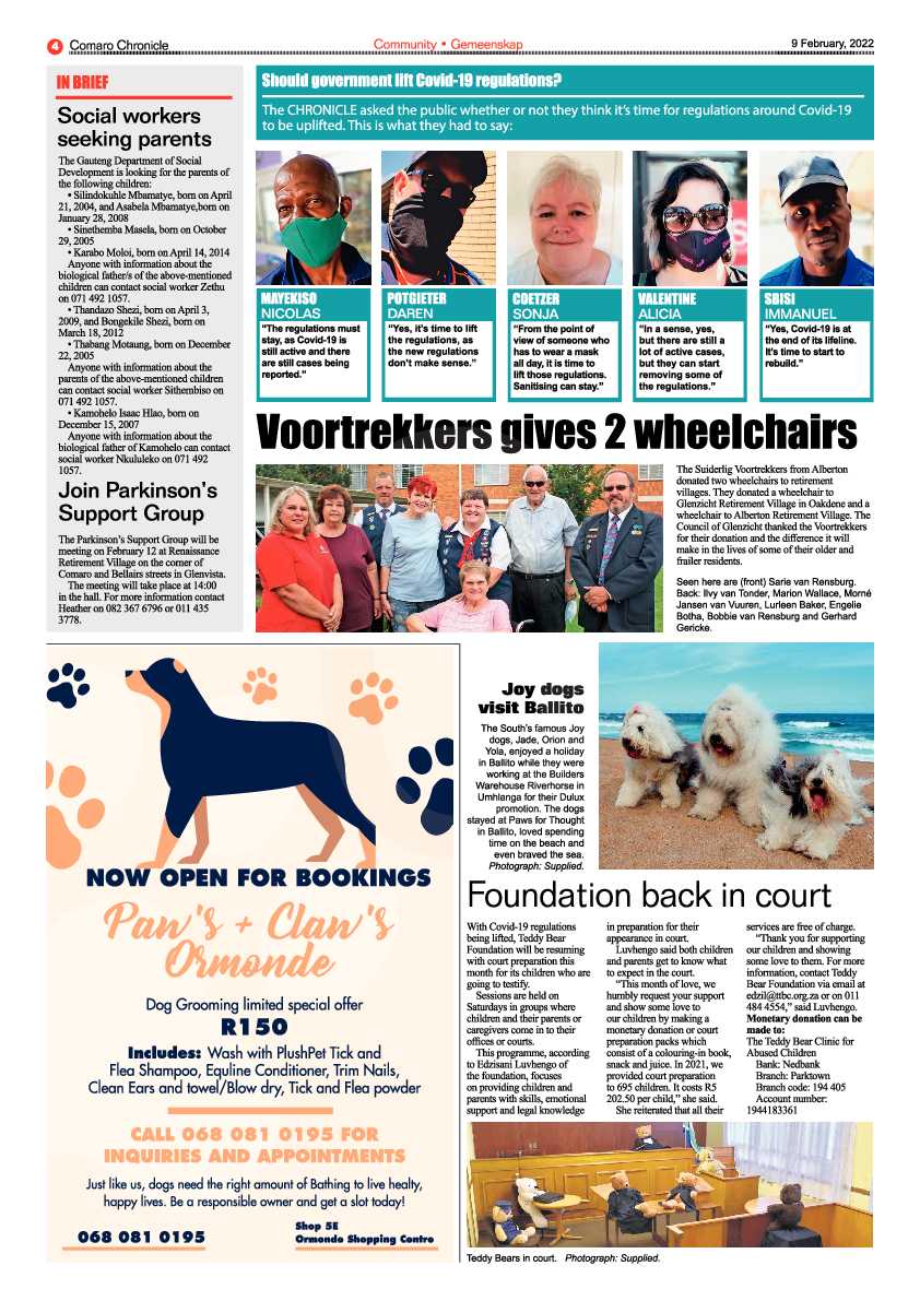 Comaro Chronicle 9 February 2022 page 6