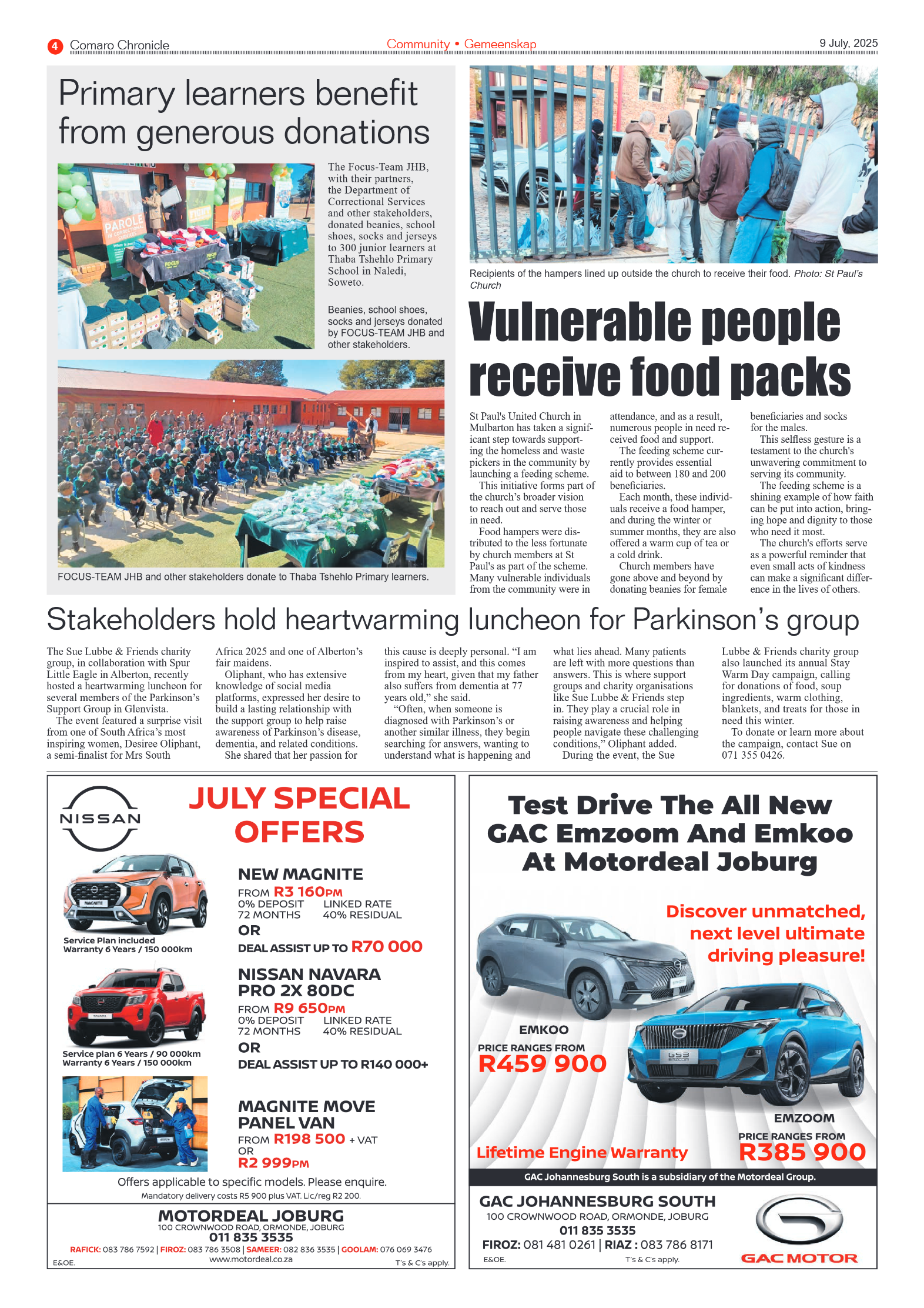 Comaro Chronicle 9 July 2025 page 6