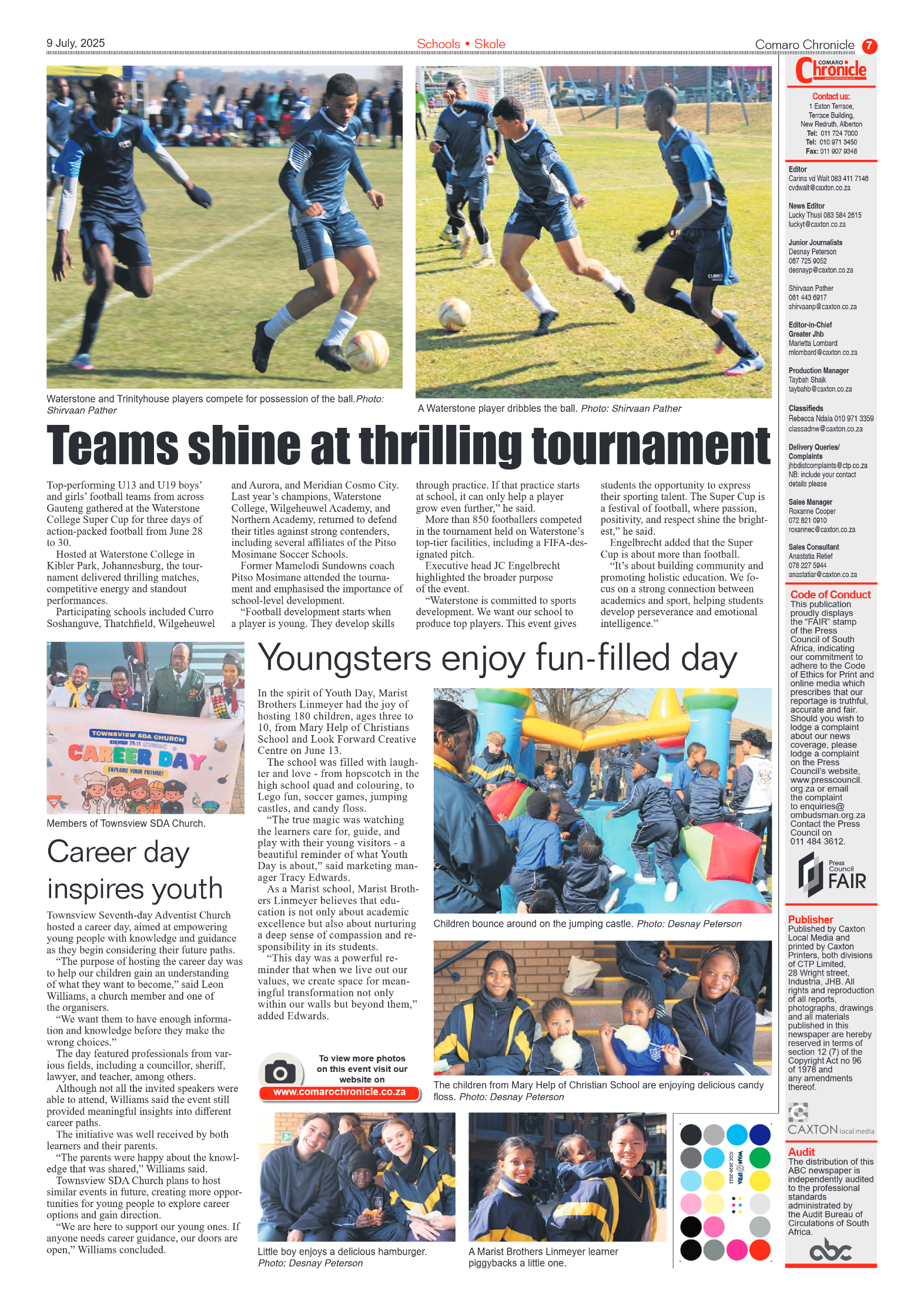 Comaro Chronicle 9 July 2025 page 9