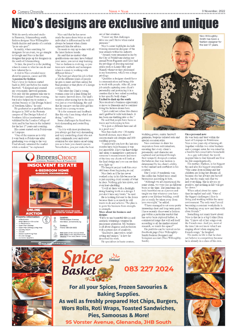 Comaro Chronicle 9 Nov 2022 page 4