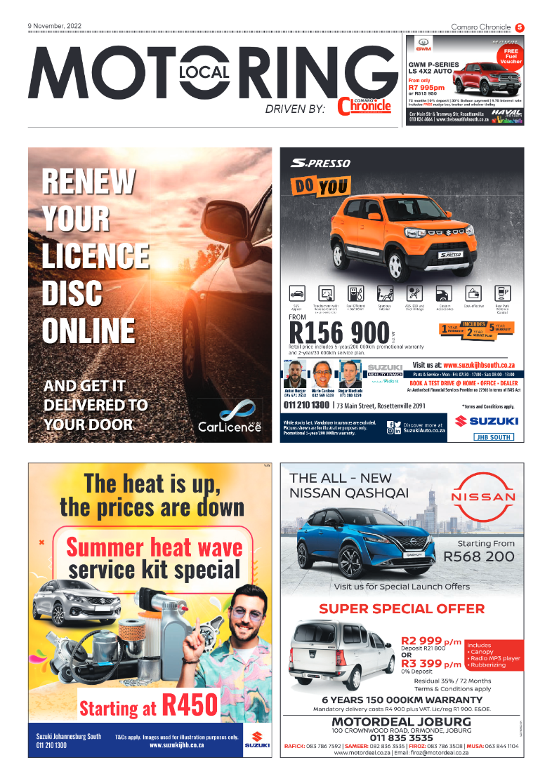 Comaro Chronicle 9 Nov 2022 page 5
