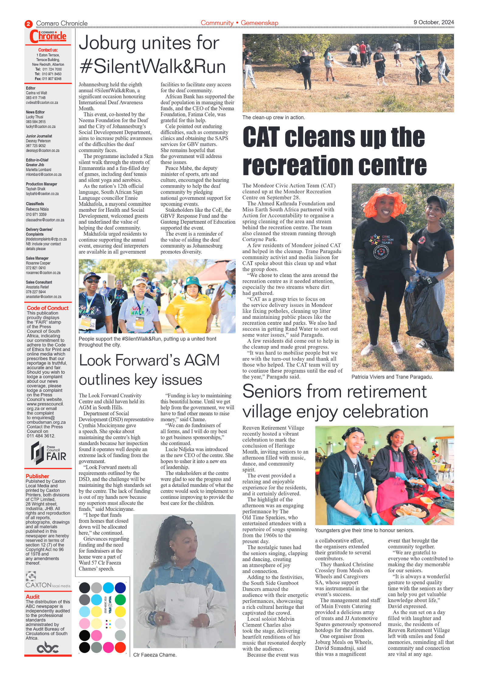 Comaro Chronicle 9 October 2024 page 2