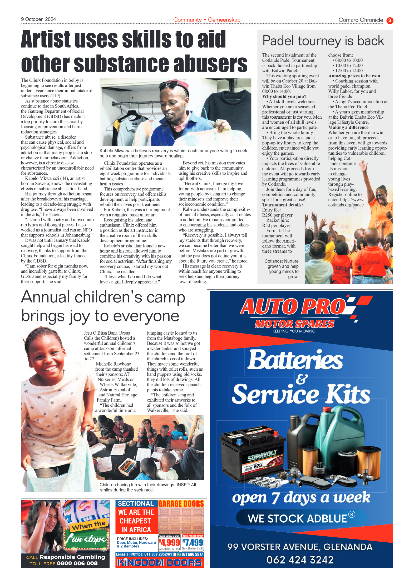 Comaro Chronicle 9 October 2024 page 3