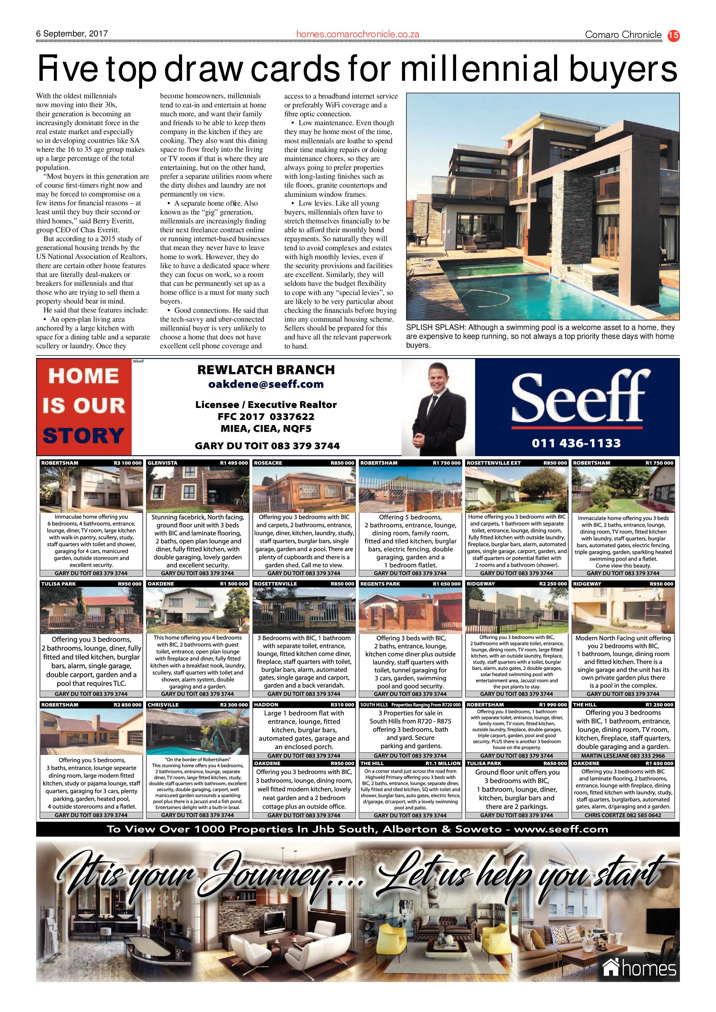 Comaro Chronicle News 06 September 2017 page 15