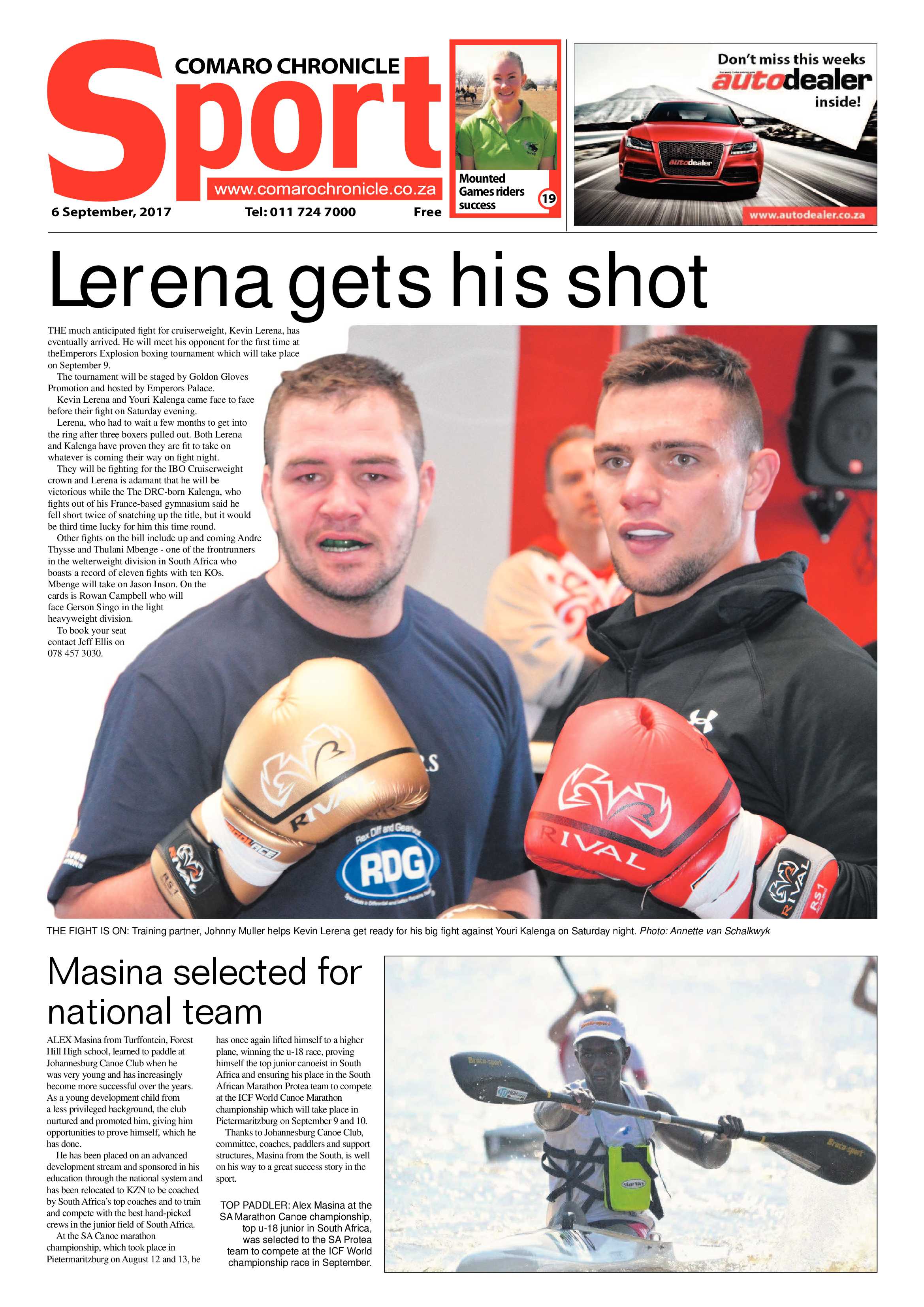 Comaro Chronicle News 06 September 2017 page 20