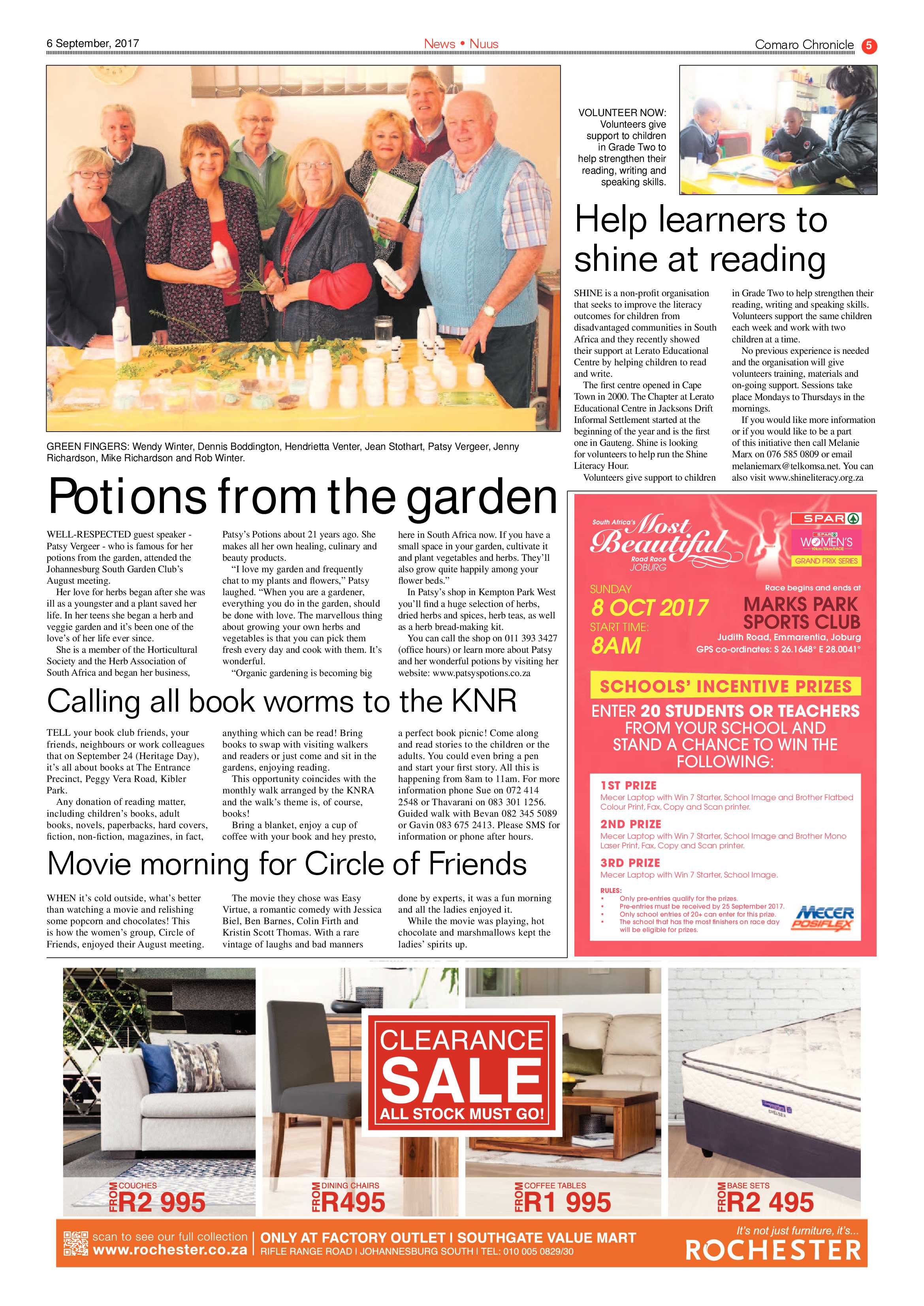 Comaro Chronicle News 06 September 2017 page 5