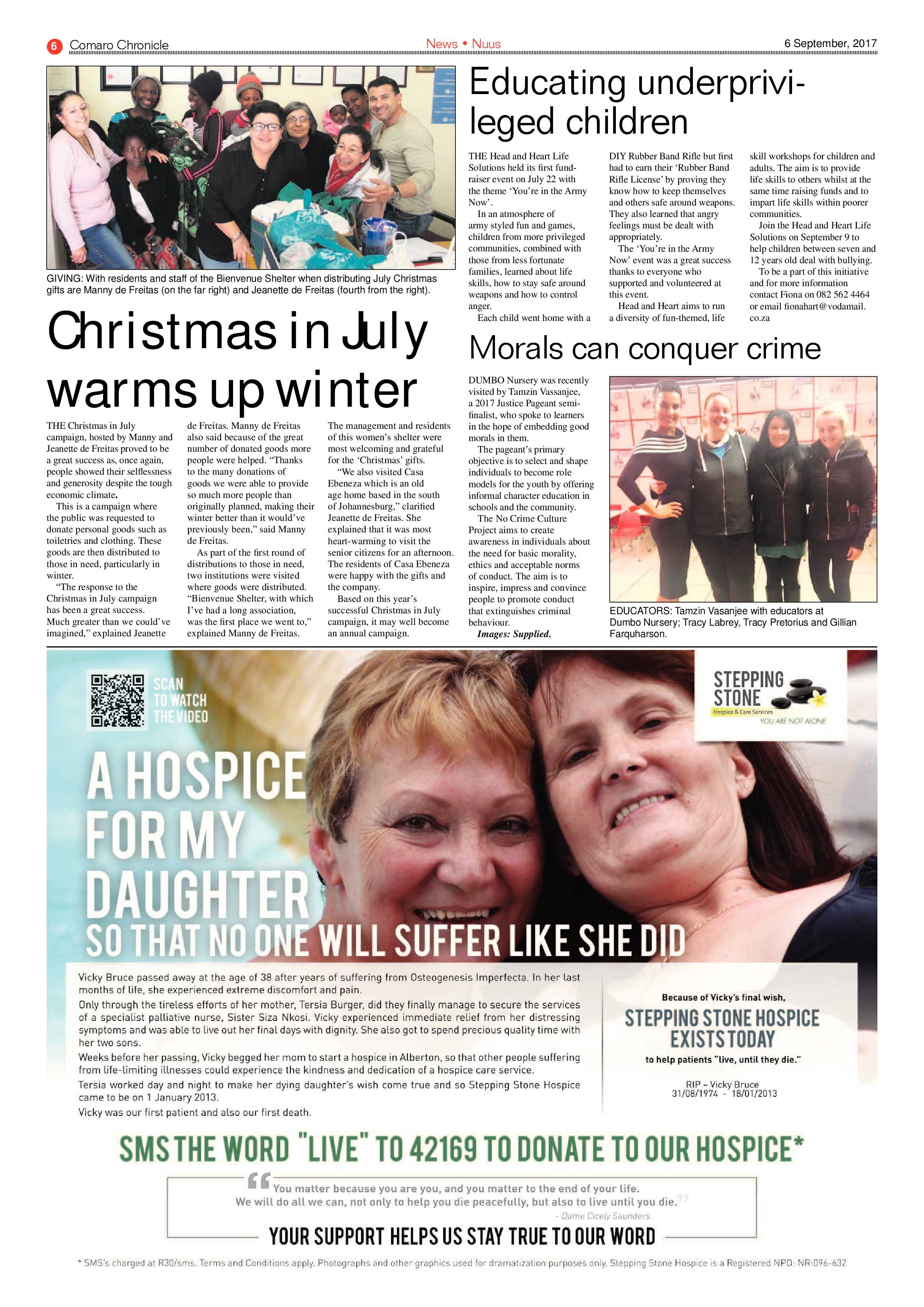 Comaro Chronicle News 06 September 2017 page 6