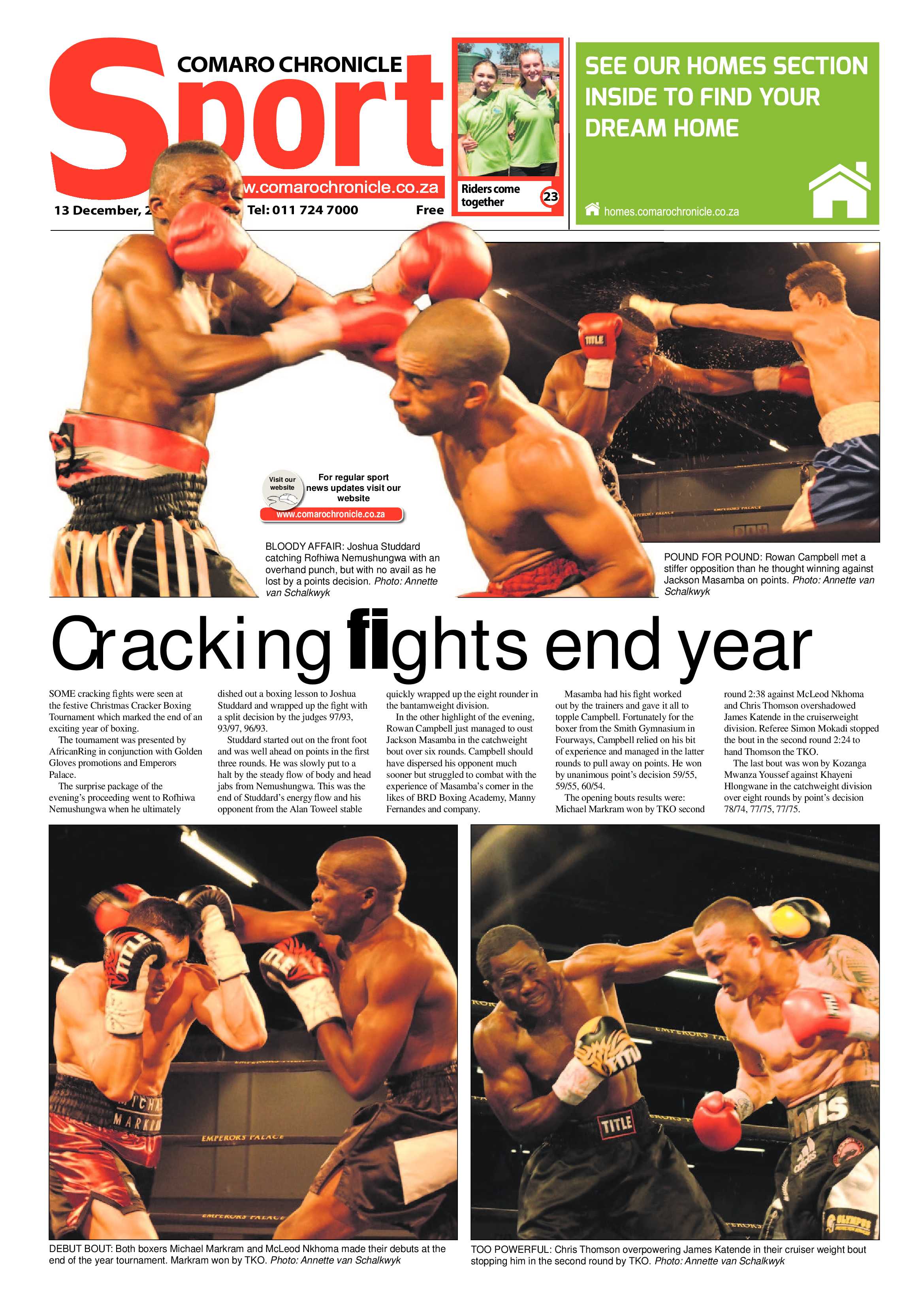 Comaro Chronicle News 13 December 2017 page 24