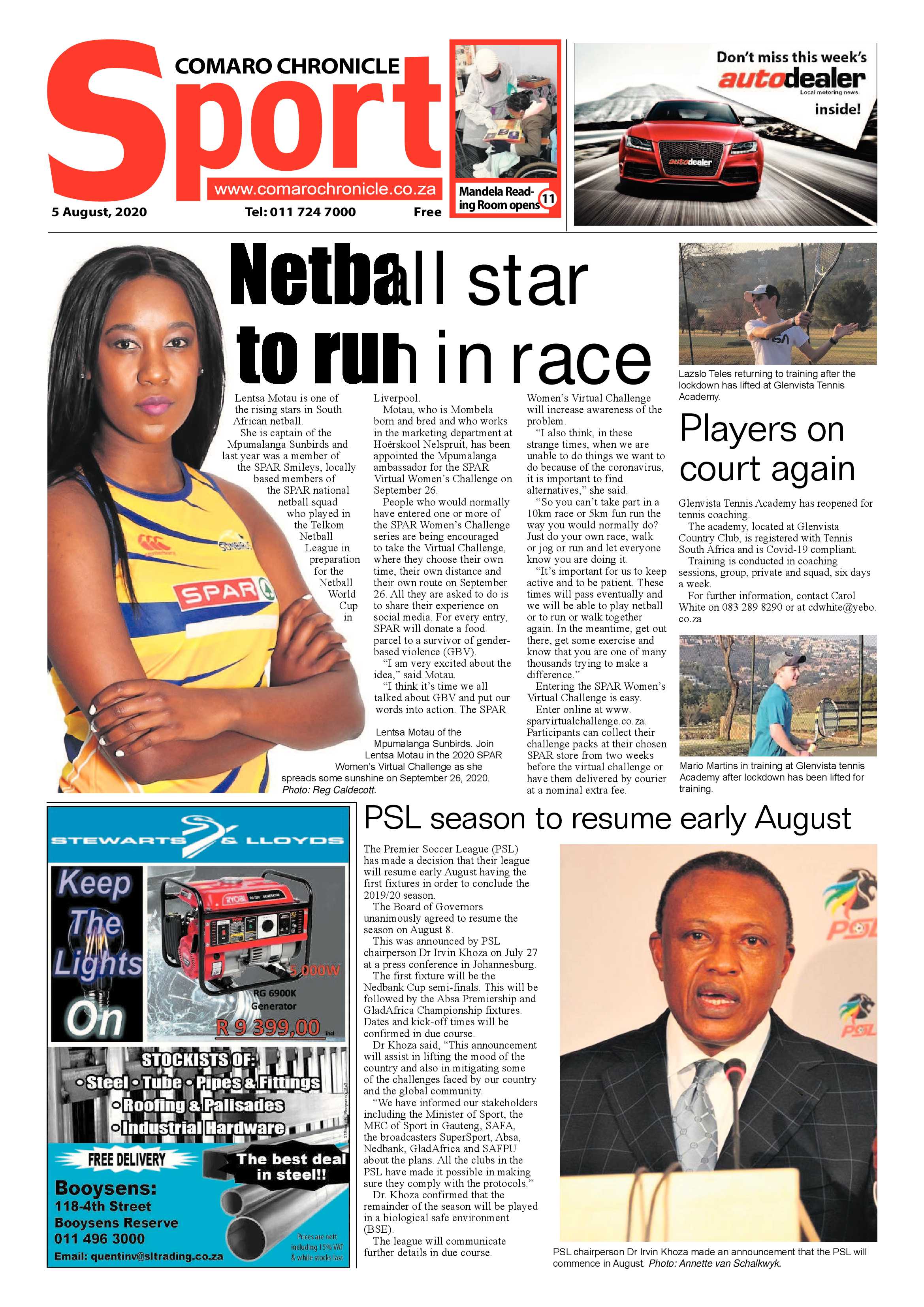 Comaro chronicle 05 August 2020 page 12