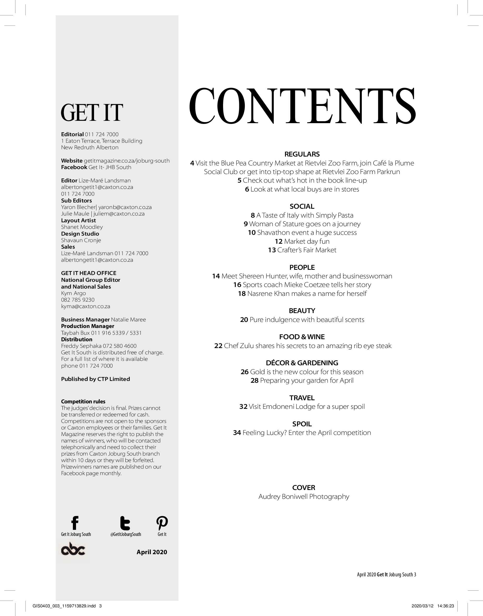 Get It Joburg South April 2020 page 3