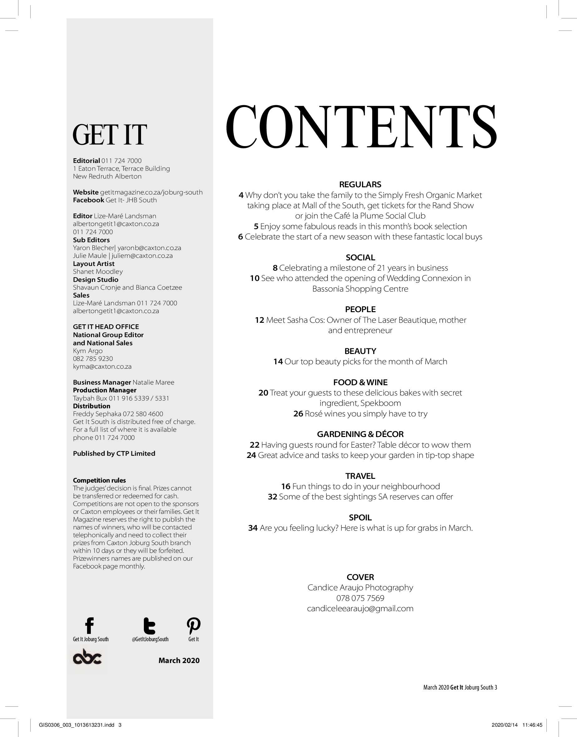 Get It Joburg South March 2020 page 3