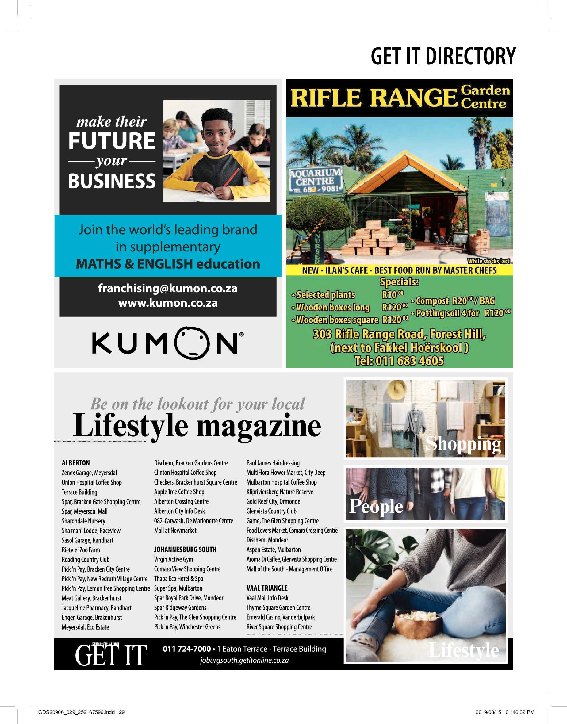Get It Joburg South September 2019 page 29